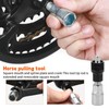 JSUOEO 6-Piece Bicycle Cassette Removal Tool Kit, Bicycle Chain Whip