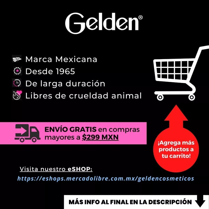 Gelden Sanitizador Y Limpiador De Brochas 110 Ml - 2