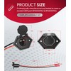 8M4000953 8M4000954 Trolling Motor Guide Power Plug and Receptacle Set,