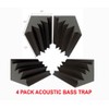 Acoustic Foam XL Bass Trap Studio Soundproofing Corner Wall 12"