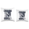 Parkour Skills Loading Wall Run Traceur Training Parkour Throw Pillow