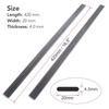 2pcs 4x20mm Length 420mm Flat Carbon Fiber Bars,Pultruded Carbon Fiber