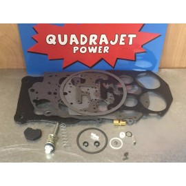 Quadrajet Rebuild Kit. Edelbrock Quadrajet 1904 Complete with Float and Filter