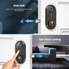 Smart Keyless Entry Door Lock - Fingerprint Electronic Deadbolt Touchscreen