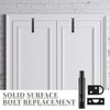 Lothee 4 Pcs Solid Brass Surface Bolt Door Slide Bolt