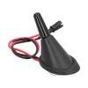 1.2in Car Roof Antenna Short Aerial with 3 Thread Adapters