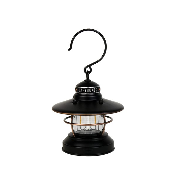 Barebones Living Edison Mini Lantern LIV-273 Mini Edison Lantern, LED, Antique Bronze