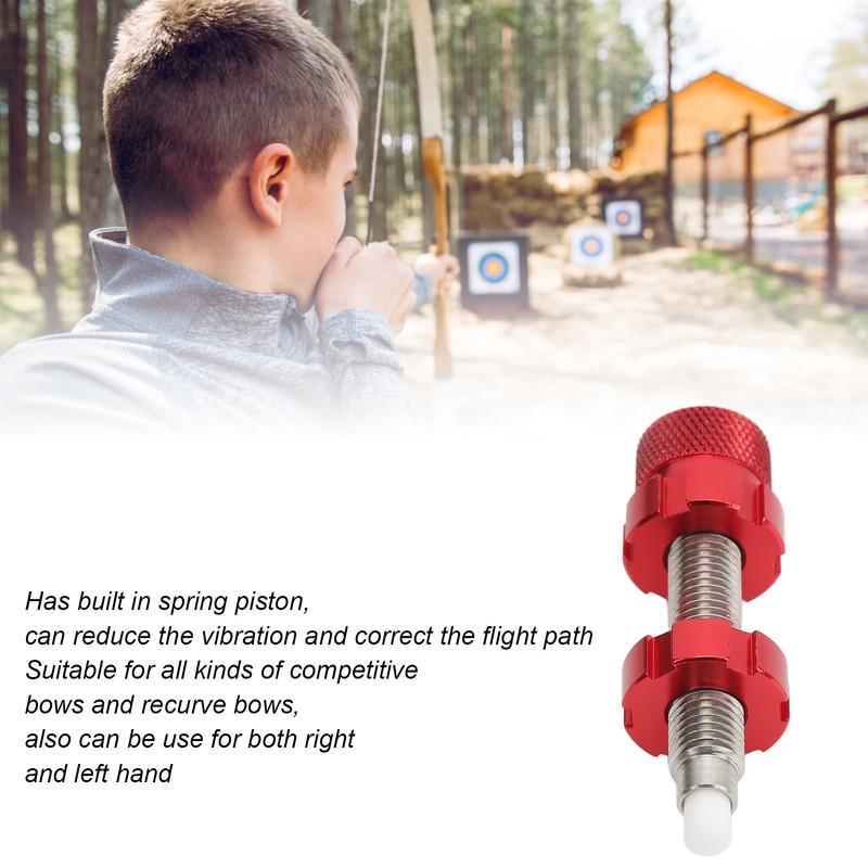 Archery Plunger Bow Arrow Screw In Cushion Plunger Aluminum Alloy