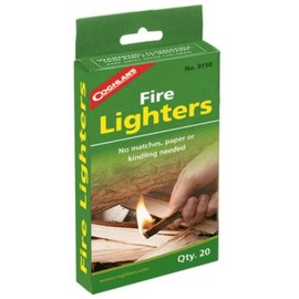 Coghlan's Fire Lighters Odorless Lighters Survival Firestarters (6-Pack of 20)