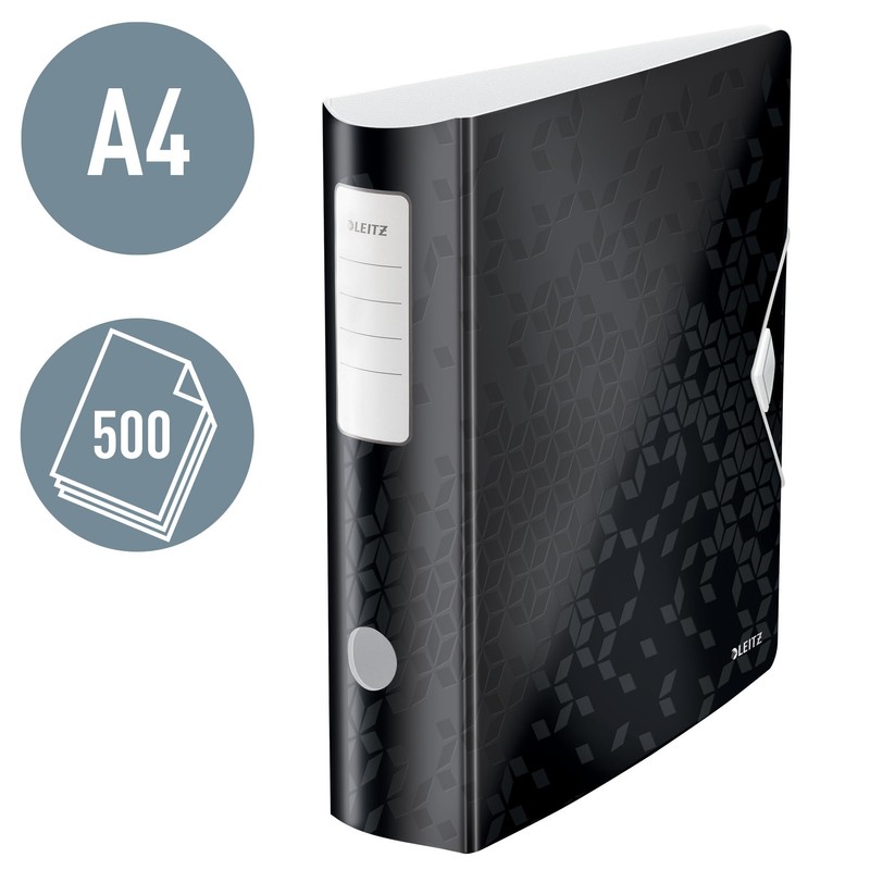 Leitz 180° Active WOW Quality Folder, A4, Wide, Rounded Spine,