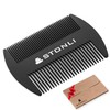 Metal Beard & Moustache Comb for Men