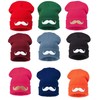 4sold hats beanie Slouch 6 models with logo mustashe -