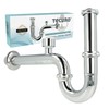 tecuro Pipe Siphon with Ventilation Valve Extra Long for Sink