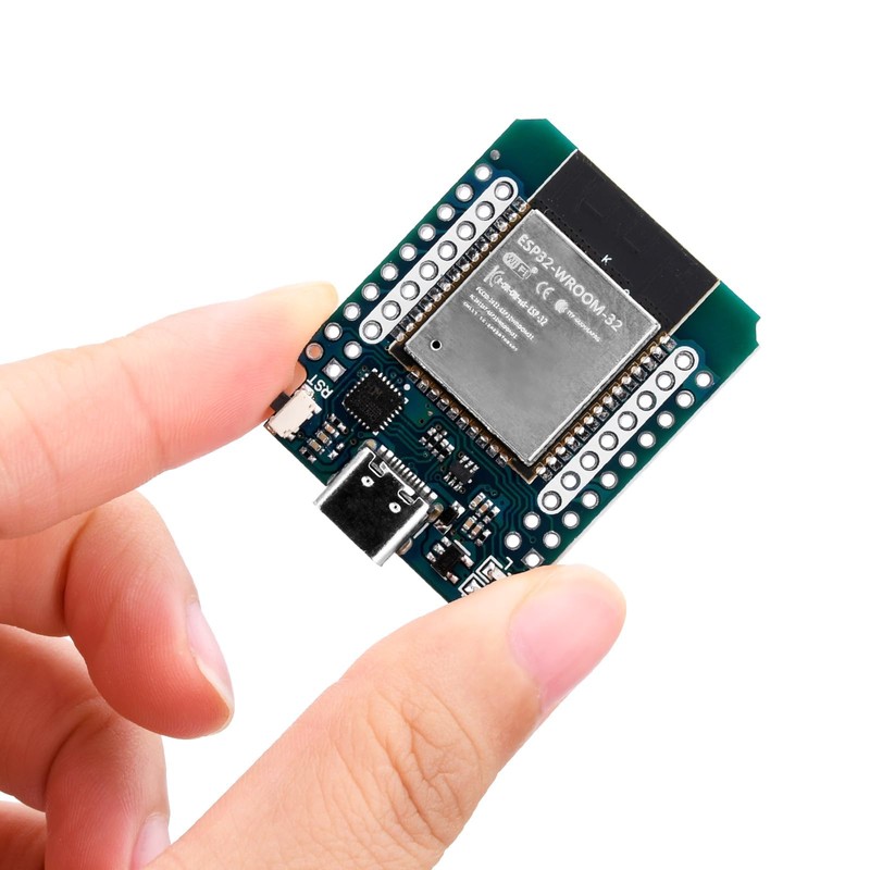 Pack of 5 Mini ESP32 USB C ESP32 Wroom NodeMCU