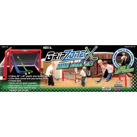 fun gripper Grip Zone Mini Hockey Goal Set 2-Nets and 2-Sticks by: Saturnian I
