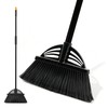 Xifando Heavy Duty Broom - 55 Inch Adjustable Long Handle
