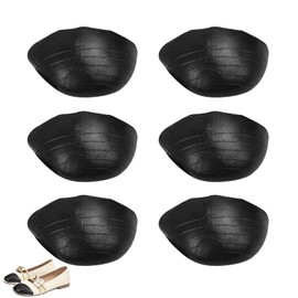 WQEDVN 3 Pairs Insoles to Make Shoes Smaller, Shoe Inserts for Shoes Too Big, Black, Polyurethane, Unisex, Adults with larger feet, Everyday Users, Shoe Insert, Toe Pad
