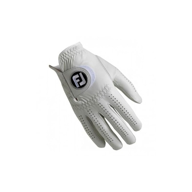 FootJoy CabrettaSof Men's Golf Glove,White,XL