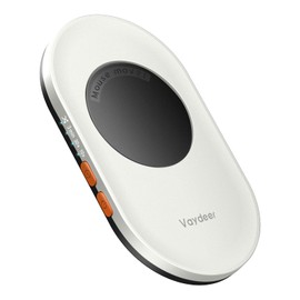 Vaydeer Ultra Slim Mouse Mover, Air 3 Mouse Jiggler with Adjustable Interval Timer, Undetectable & Noiseless, Simulates Realistic Mouse Movement, Driver-Free for Keeping The PC Active (Misty White)