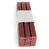 Blackedge Card of 12 Carpenters Pencils - Red/ Medium