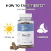 1/2/3 Pack Slippery Box Slippery Elm Bark Caps for Vaginal