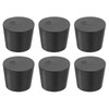 sourcing map Rubber Tapered Plug 25mm to 33mm Solid Test