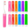 Travel Toothbrush 12 Pcs Travel Toothbrush Set Mini Portable Toothbrushes
