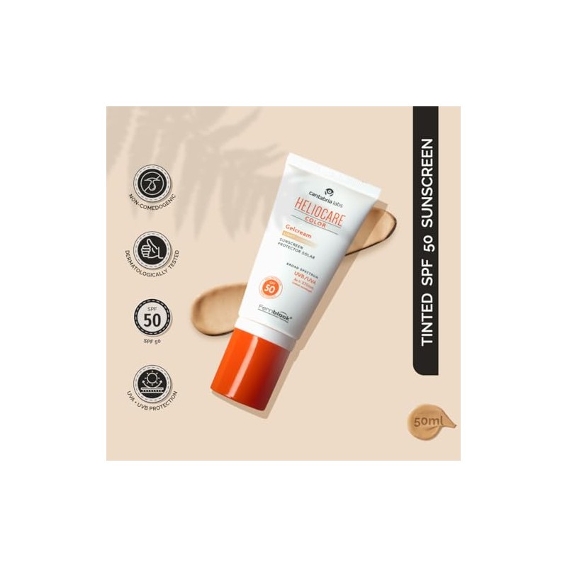 Heliocare Color Gelcream Light Spf50 50ml by Heliocare