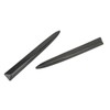 1 Pair Front Bumper Upper Moulding Trim 735455041 Carbon Fiber