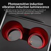 USB Luminous Car Coaster, Round Anti-slip LED Light Car Cup