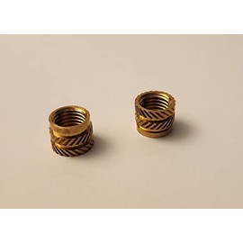 M8x1.0mm Brass Threaded Insert for 3D Printing