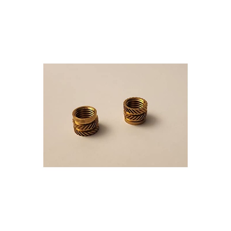 M8x1.0mm Brass Threaded Insert for 3D Printing