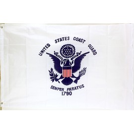Ramson Imports of America 3'x'5' U.S. Coast Guard Flag Semper Paratus NEW