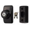 Ideal Security Model GLK Deadbolt for Storm and Screen Doors,