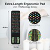 HANTNILL Foot Massage Mat,Reflexology Foot Pressure Point Mat,Acupressure Mat for