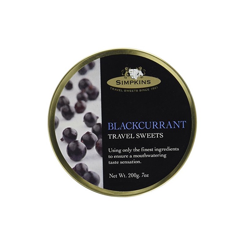 Simpkins Black Currant Candy Drops 7 oz