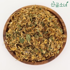 산골소녀 중국산 금은화 인동꽃 원물 100g Wildflower Chinese Honeysuckle Whole Plant 100g