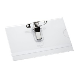 Sigel ZB200 Name Badges, with Combi Clip, for 2.13 x 3.54 inch