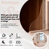 Shineligee 2 Pack Updated Shower Splash Guard, Large Splash Guards