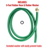 LDR Industries 504 1300 Garden Dehumidifier Drain Hose, 5ft, Green