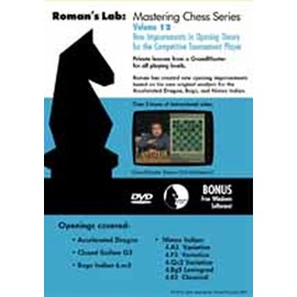 Roman's Lab Chess DVD Volume 12: New Improvements in Opening Theory