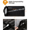 Foxrino Wrench Roll, Wrench Roll Up Pouch, Gifts for Men