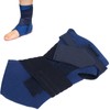 Ankle Brace Supports Stabilizer Elastic Band Compression Aluminum Strip Adjustable
