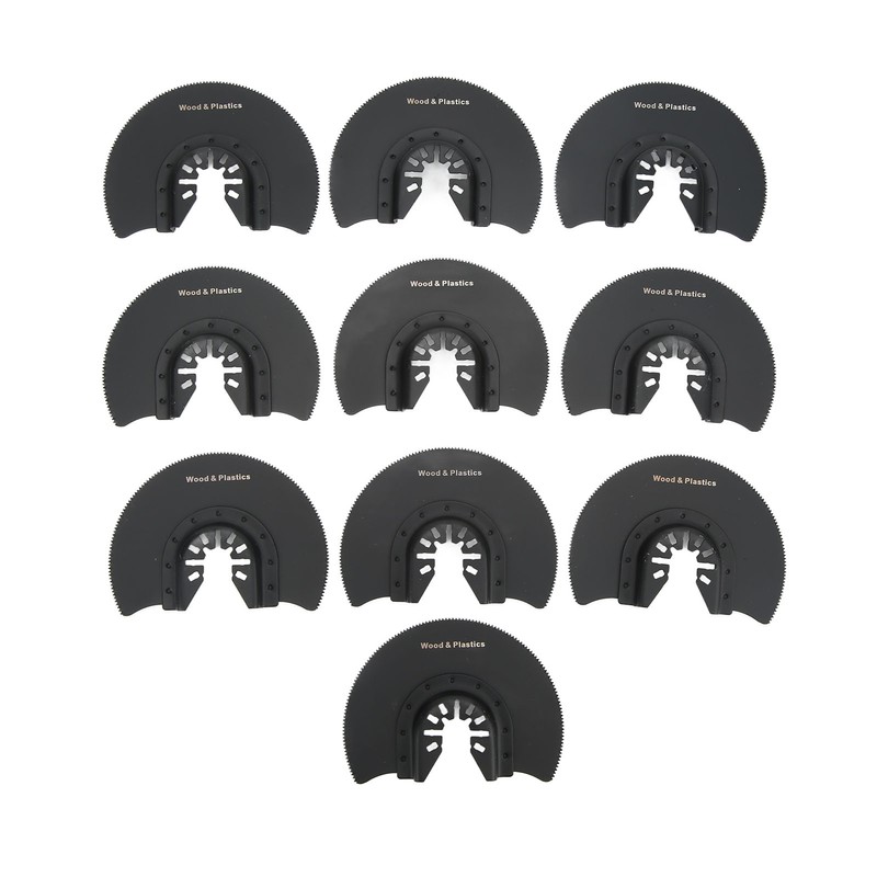 10 Pcs Semi Circular Saw Blade 88mm High Carbon Steel