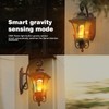 OMK Christmas Decorations Flame Light Bulbs, LED【Upgraded 2 Pack 】