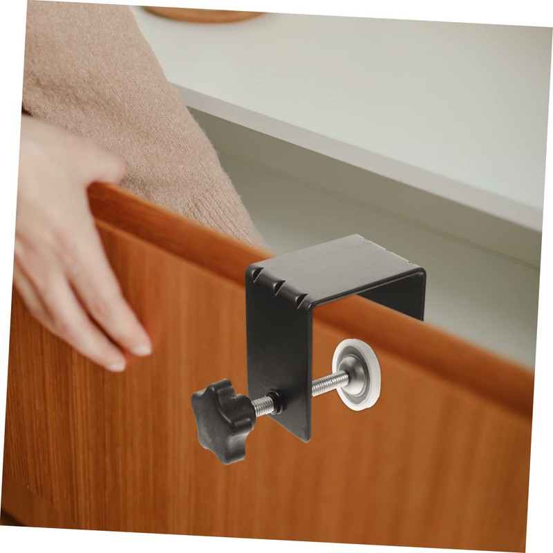 Operitacx Panel Fixing Clamp Efficient Clip for Drawer Installation Compact