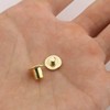 E-outstanding Phillip Chicago Screw 120sets 5x6mm Gold Chicago Screw Cross