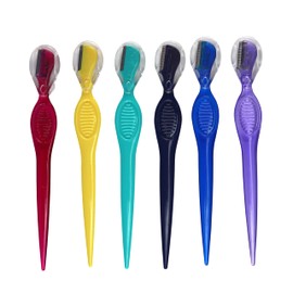 Iconikal Dermaplaning Eyebrow Razor Tool, Random Colors, 50-Pack