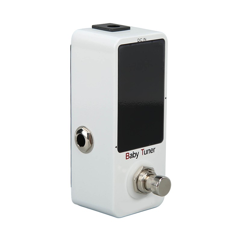 Mini Pedal Tuner Monoblock Chromatic Tuning Effect for Electric Guitar