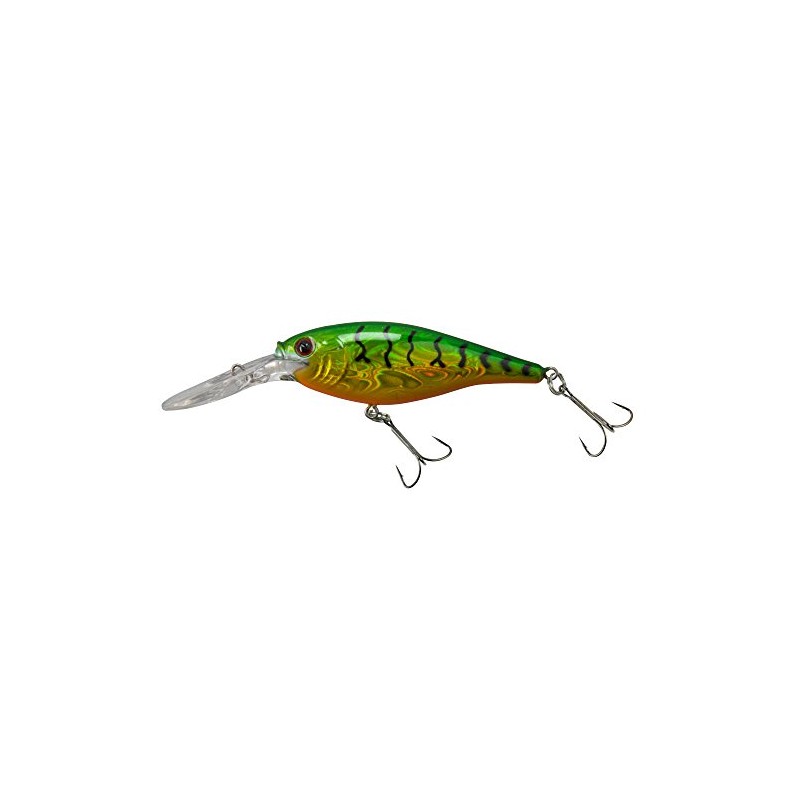 Berkley Flicker Shad Fishing Lure, Slick Firetiger, 5/16 oz, 2